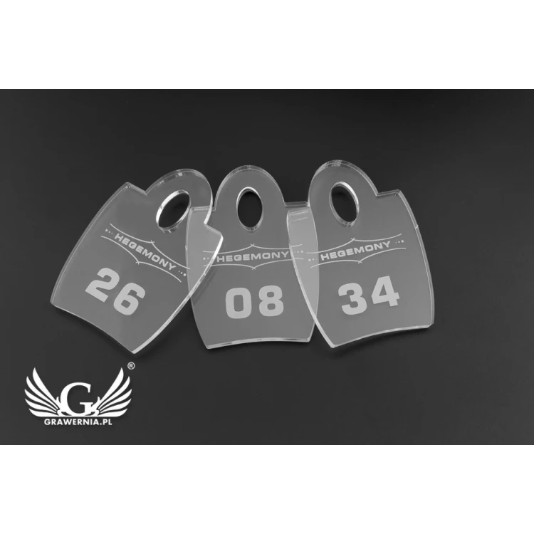 Brelok akrylowy - BAGBREL - BA012