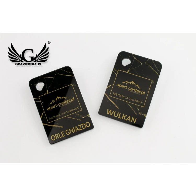 Brelok hotelowy Cameo - kolorowy druk UV - BP59