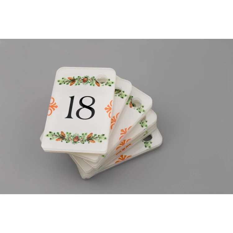Brelok hotelowy Cameo - kolorowy druk UV - BP59