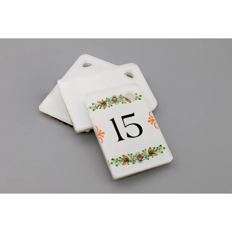 Brelok hotelowy Cameo - kolorowy druk UV - BP59