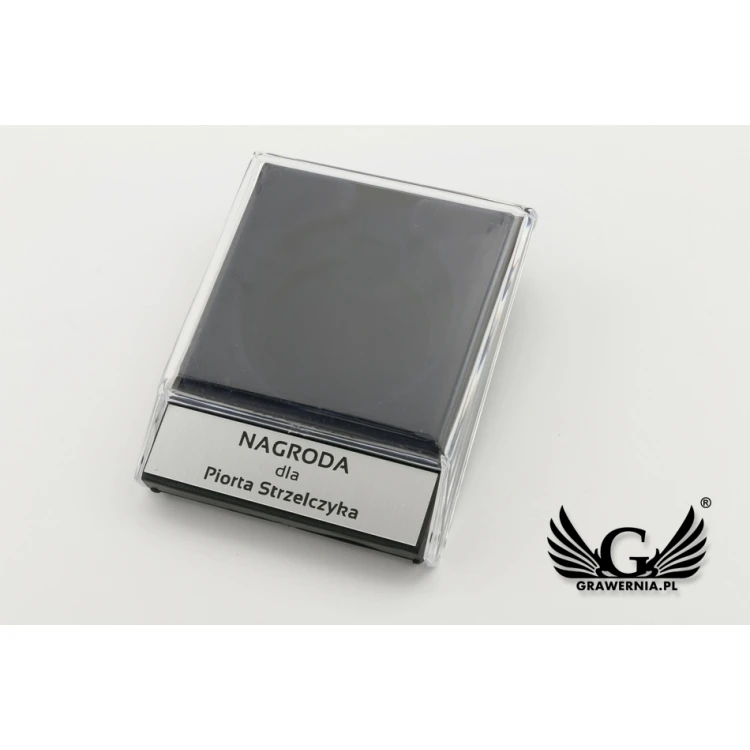 Etui uniwersalne na medal o średnicy 40 lub 50mm - ciemnogranatowe - ET024