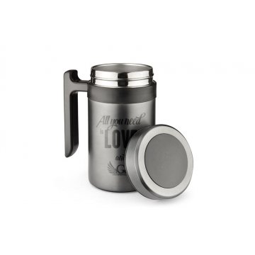 Kubek termiczny z grawerem - BOSS - poj. 430ml - KUB011