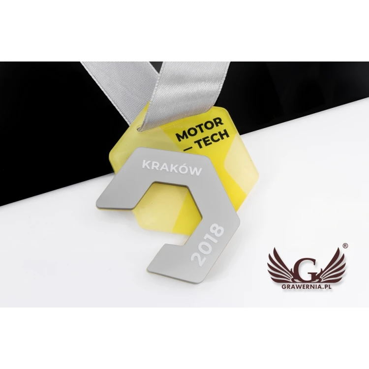 Medal Premium - Motor-Tech - wymiary: 70x82mm - MGR076