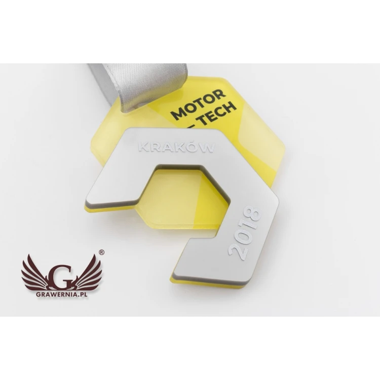 Medal Premium - Motor-Tech - wymiary: 70x82mm - MGR076