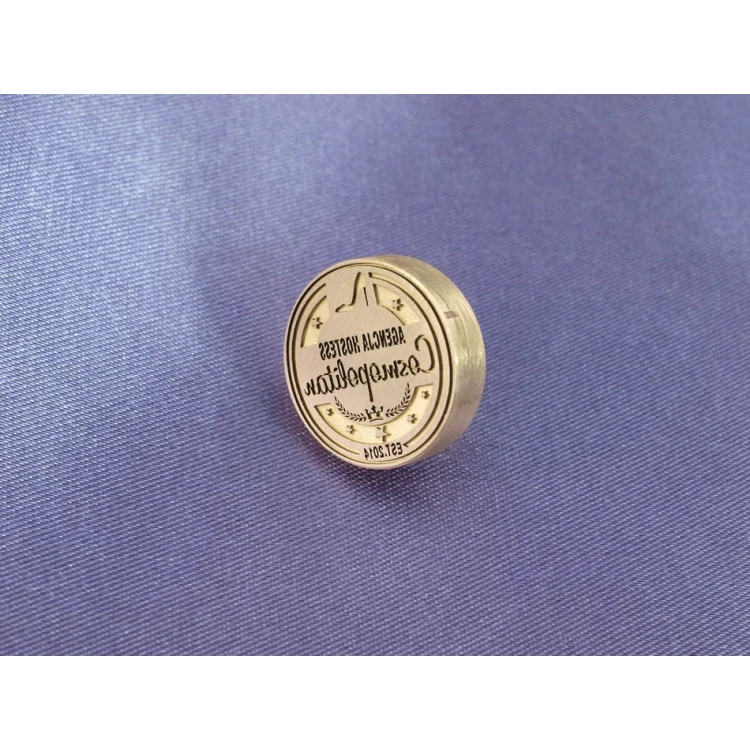 Referentka z mosiądzu - SPECIAL - średnica 20mm