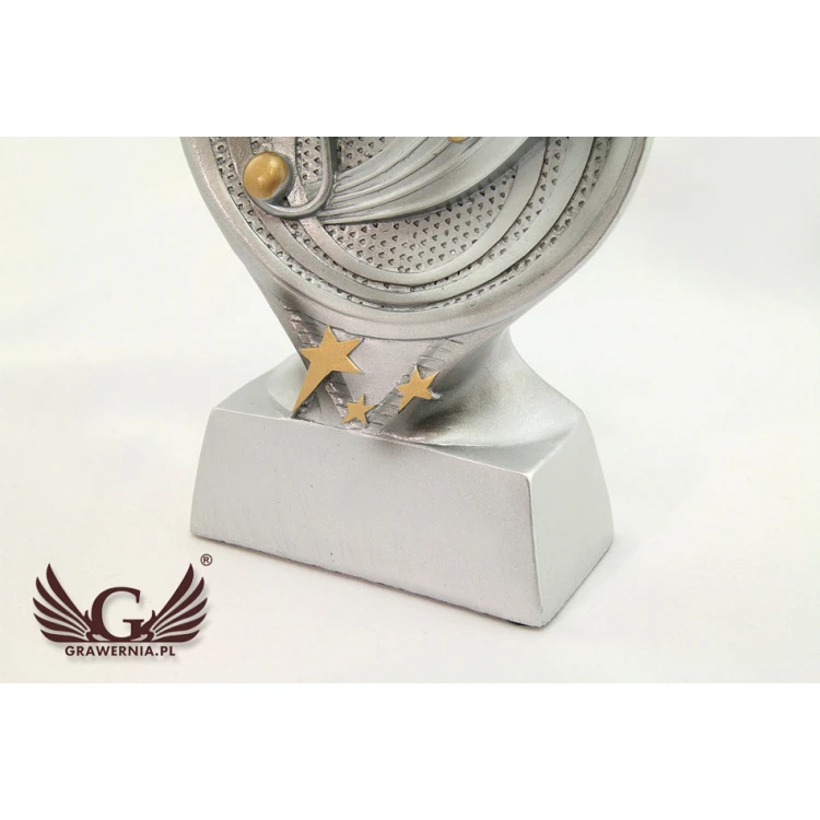 Statuetka Muzyka 2 - atrakcyjna figurka odlewana - wysokość 17 cm