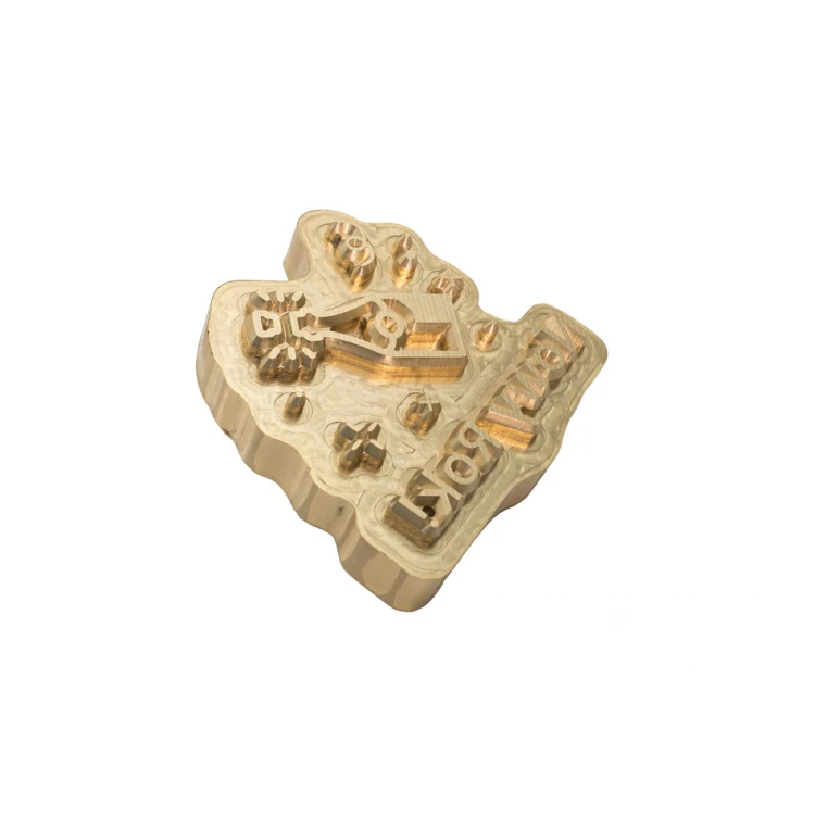 Stempel do wyciskania logotypu na gorąco i zimno - wymiary matrycy: 66,5x63,2mm - CNC085 