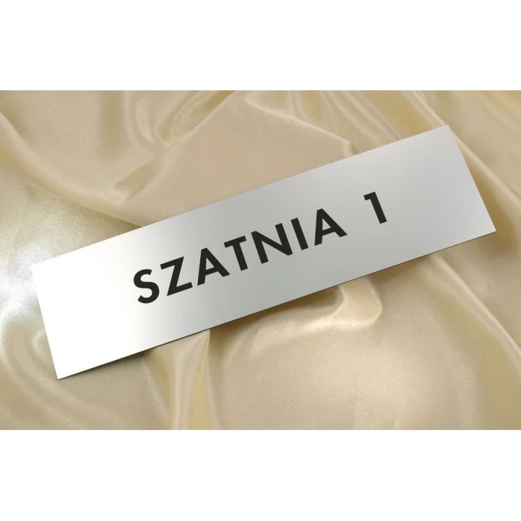 Szyldy dla szkoły, biura, hotelu - SZ014 - wym. 290x80mm
