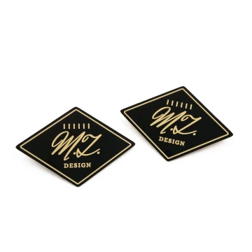 Tabliczka mosiężna grawerowana - wym. 40x28mm - mosiądz czarny powlekany - TAB102
