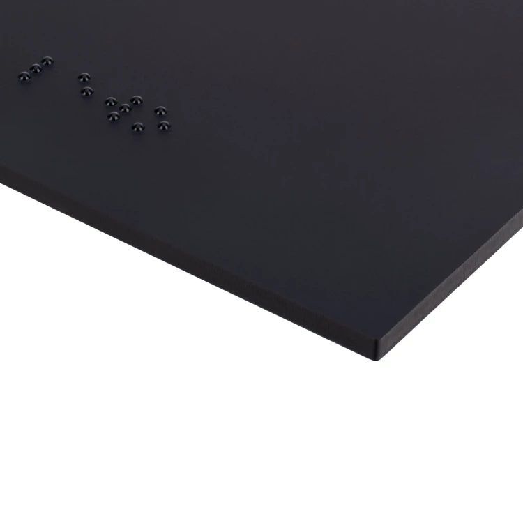 Tabliczka z NFC i pismem Braille'a - złoty akryl - wym.260x130mm - TAB608