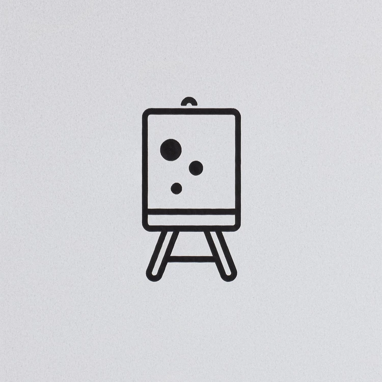 Tabliczka z piktogramem i pismem Braille'a - sala konferencyjna - wym. 100x150mm - TAB633