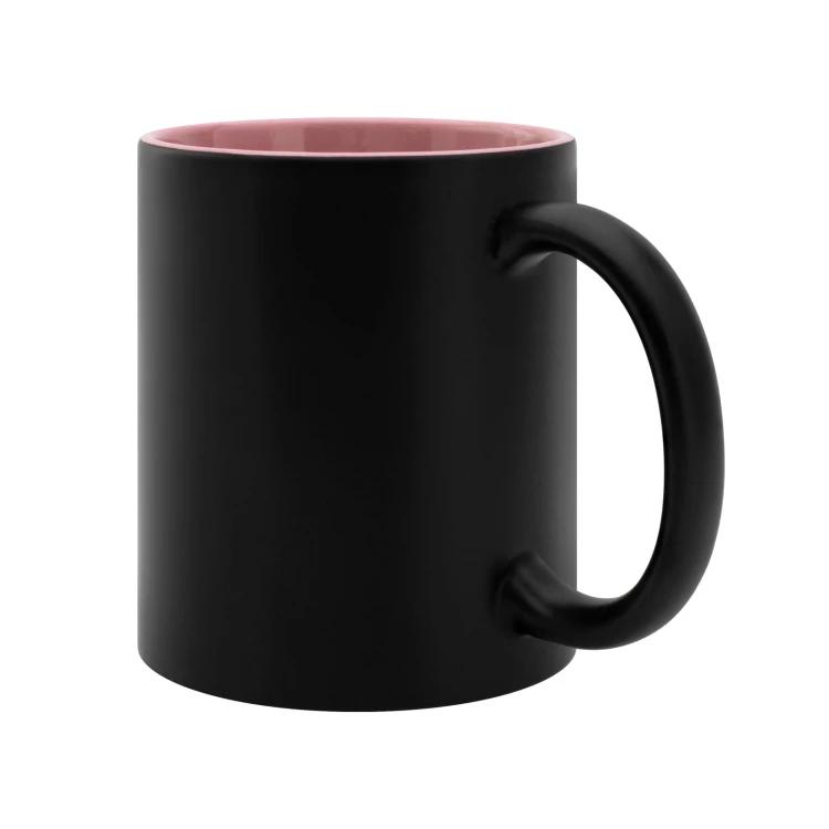 Kubek ceramiczny z grawerem - DLA NIEJ DLA NIEGO - poj. 325ml - KUB063
