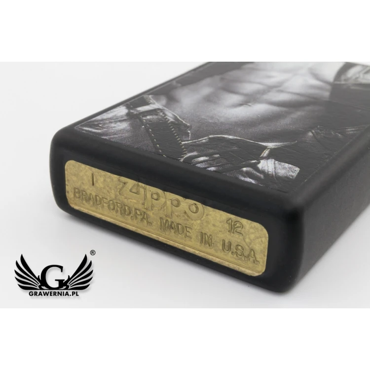 Zapalniczka ZIPPO Man Black Matte - ZIP040