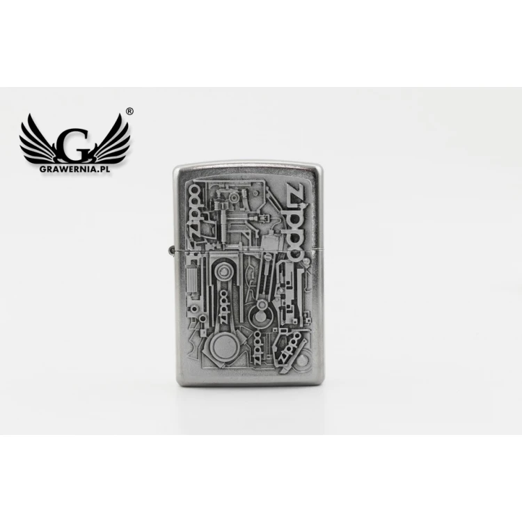 Zapalniczka ZIPPO Maszyna Street Chrome - ZIP046