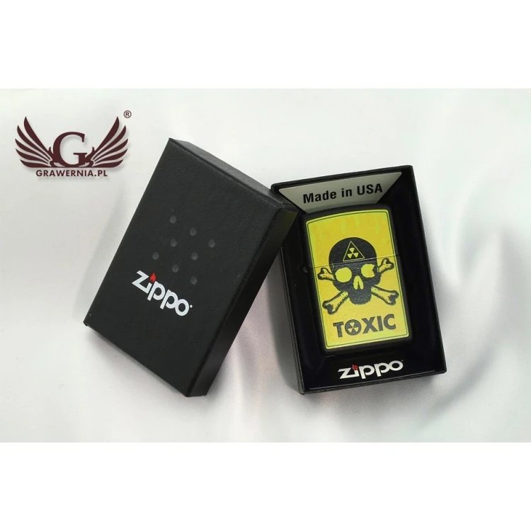 Zapalniczka ZIPPO Toxic Black - ZIP026