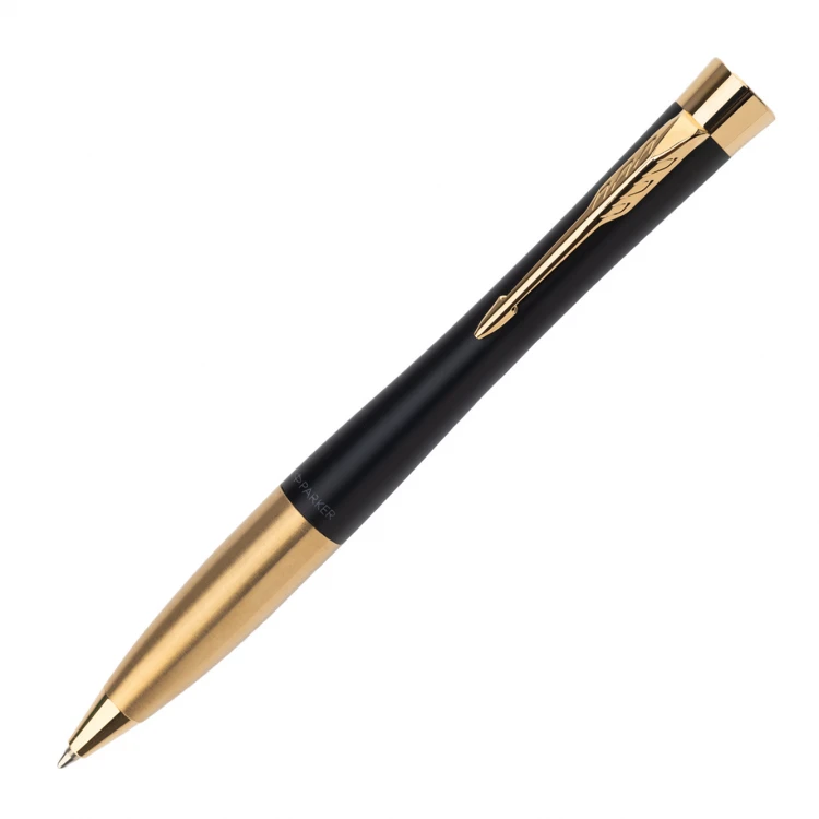 Zestaw Parker URBAN Muted Black GT pióro wieczne i długopis z etui - PAR123-DUO-SWPAG